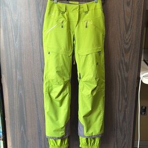 Mammut Women's Lime Green Track Pants